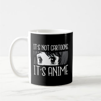Caneca De Café Anime L Não São Cartoons É Anime L Anime