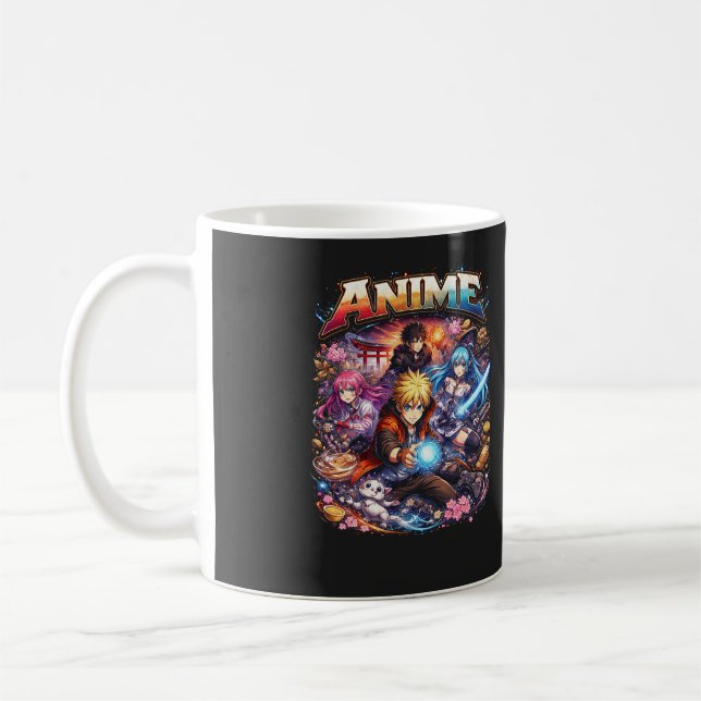 Caneca De Café Anime Legends (Esquerda)