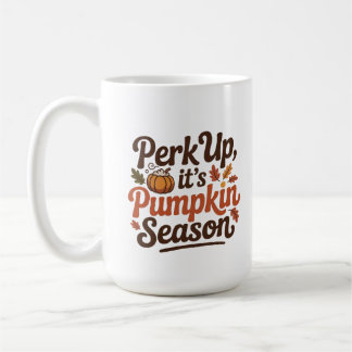 Caneca De Café Anime-se com café de especiarias de abóbora citaçã