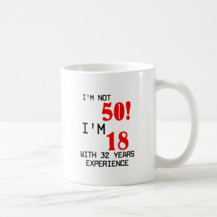 Caneca De Café Aniversário 50th