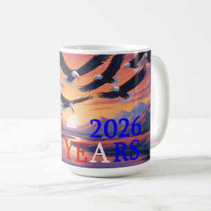 Caneca De Café Aniversário da América