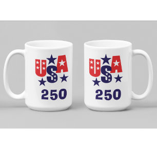 Caneca De Café Aniversário da América 1776–2026