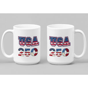 Caneca De Café Aniversário da América 1776–2026