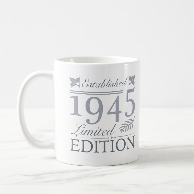 Caneca De Café Aniversário da Edição Limitada de 1945 (Esquerda)