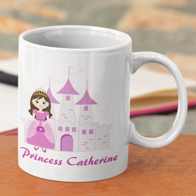 Caneca De Café Aniversário da Princesa Real Rosa (Criador carregado)