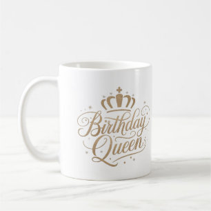 Caneca De Café Aniversário da Rainha Legal Trend Gift Mugs