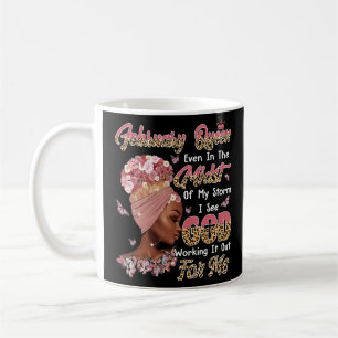 Caneca De Café Aniversário da Rainha Negra