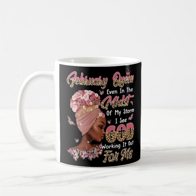 Caneca De Café Aniversário da Rainha Negra (Esquerda)