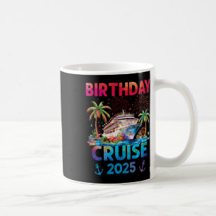 Caneca De Café Aniversário Da Viagem De Cruzeiro 2025 Uni-Adultos