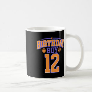 Caneca De Café Aniversário de 12 anos Menino Amante de Esqueleto