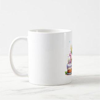 Caneca De Café Aniversário de 1 ano do Dino