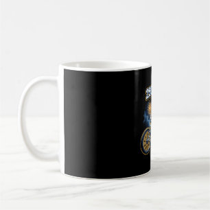 Caneca De Café aniversário de 250 anos motociclista patriótico EU
