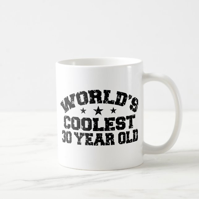 Caneca De Café Aniversário de 30 anos (Direita)