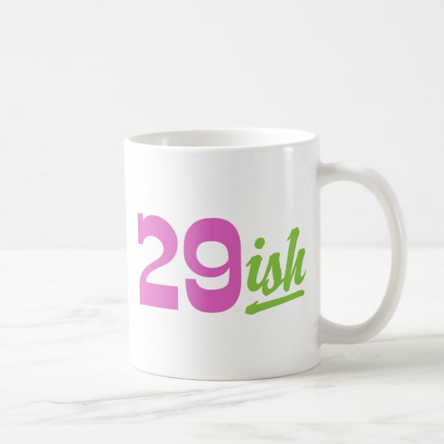 Caneca De Café Aniversário de 30 anos engraçado (Direita)