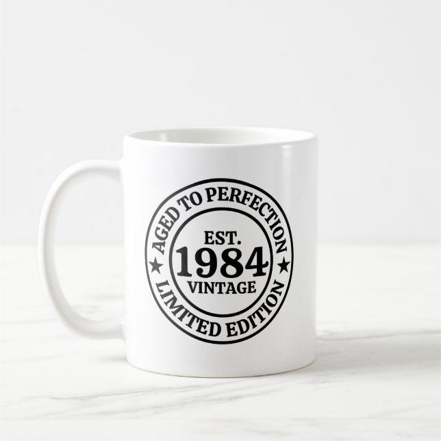 Caneca De Café aniversário de 40 anos (Esquerda)