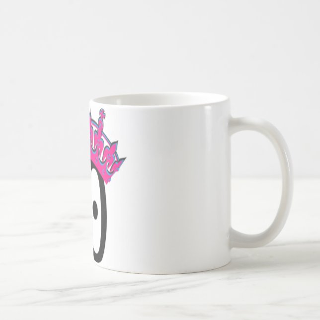 Caneca De Café aniversário de 40 anos Princess (Direita)