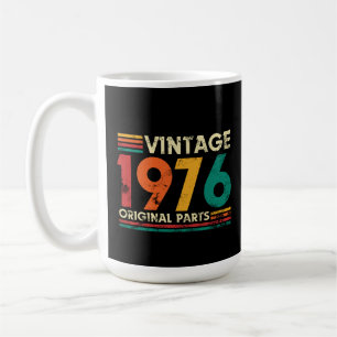 Caneca De Café Aniversário de 50 anos Vintage 1976