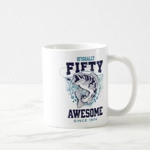 Caneca De Café Aniversário de 50 anos Vintage 50º Aniversário Pes