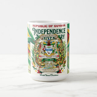 Caneca De Café Aniversário de 60 anos de Independência da Repúbli