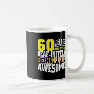 Caneca De Café Aniversário De 60 Anos De Ser Incrível