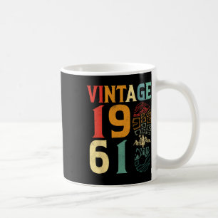 Caneca De Café Aniversário de 61 anos Vintage 1961 Acampamento Hi