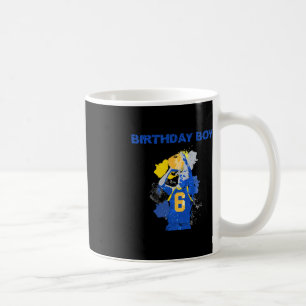 Caneca De Café Aniversário De 6 Anos