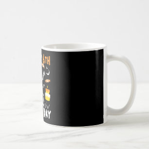 Caneca De Café aniversário de 6 anos crianças esqueleto engraçado