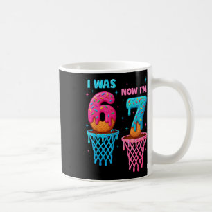 Caneca De Café Aniversário de 7 Anos Eu Era 6 Agora Eu Sou 7 67 M