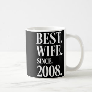 Caneca De Café Aniversário de Casamento de 18 Anos Engraçado 2008