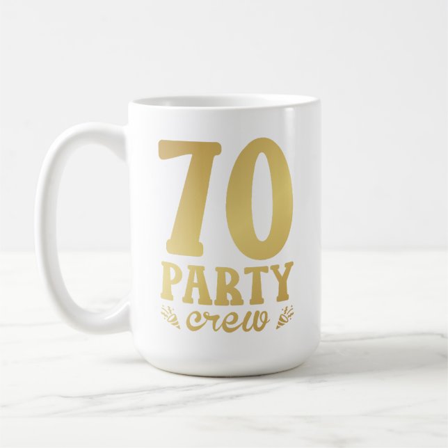 Caneca De Café Aniversário do 70 de 70 Partidos (Esquerda)