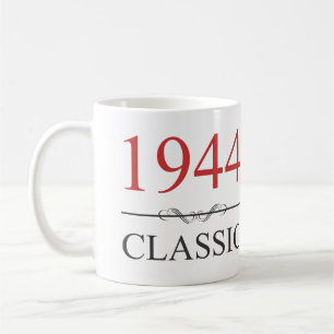 Caneca De Café Aniversário do 80 Clássico 1944