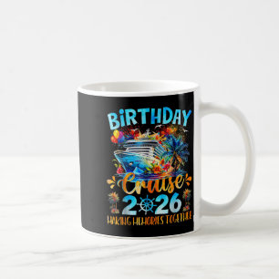 Caneca De Café Aniversário do Cruise 2026 Memórias do Fazer Junto