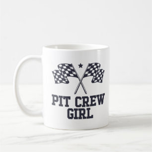 Caneca De Café Aniversário do Entusiasta Racer Racer da Garota de