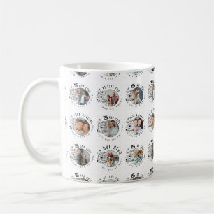 Caneca De Café Aniversário do Neto com Foto Personalizada