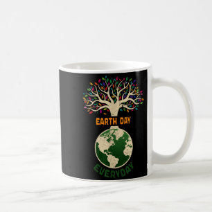 Caneca De Café Aniversário do Planeta Todos os Dias Dia da Terra 