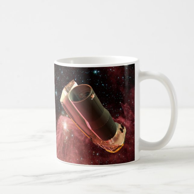 Caneca De Café Aniversário do Telescópio Espacial Spitzer (Direita)