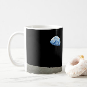 Caneca De Café Aniversário lunar de Apollo 8 Earthrise 50th