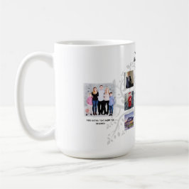 Caneca De Café Aniversário Milestones PHOTO COLLAGE Family Tree G