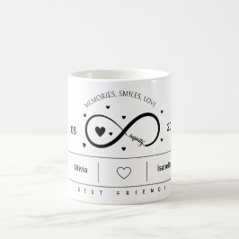 Caneca De Café Aniversário Personalizável do Melhor Amigo/Membro