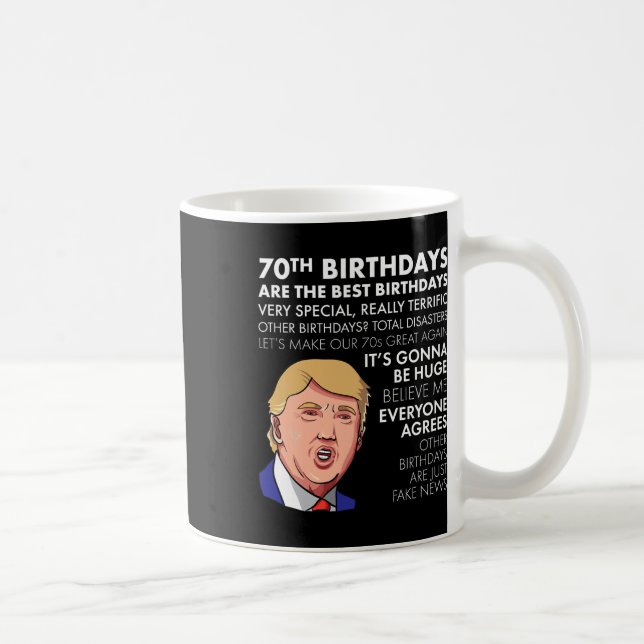 Caneca De Café Aniversário Presente Engraçada Camisa De Cota Para (Direita)