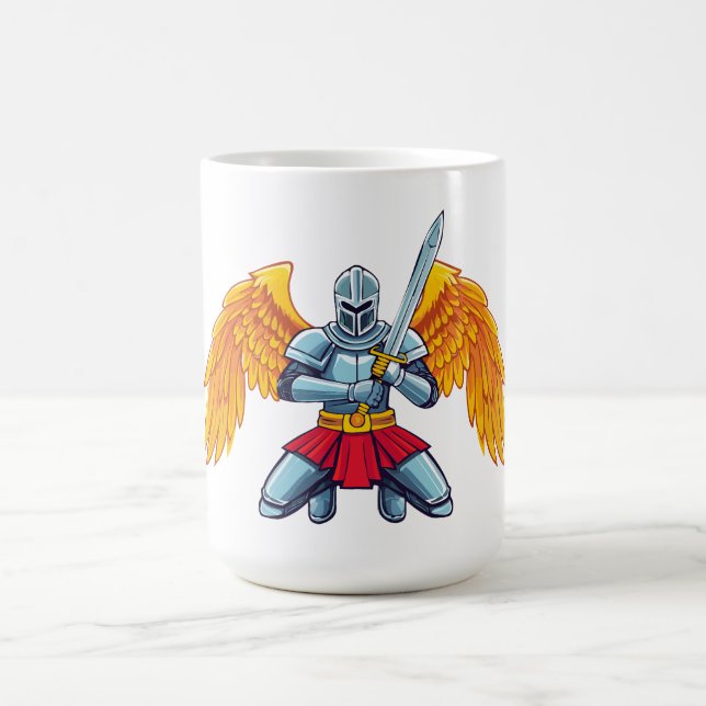 Caneca De Café Anjo com espada grande (Centro)