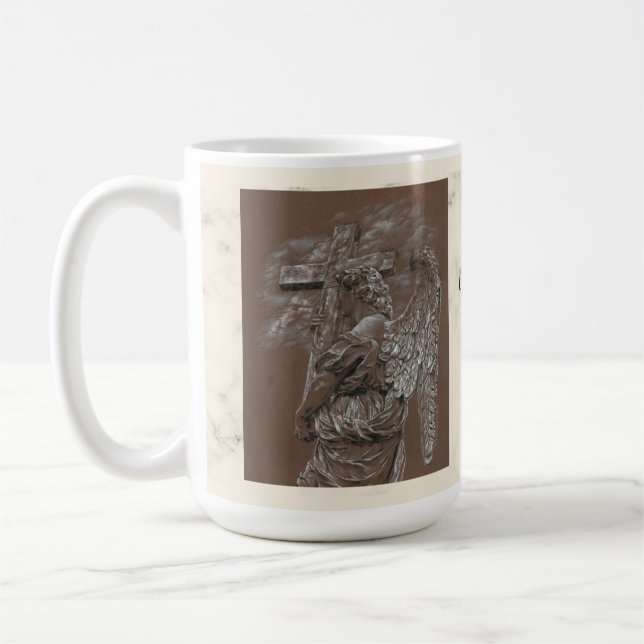 Caneca De Café Anjo com Mug de Café Cruzado (Esquerda)