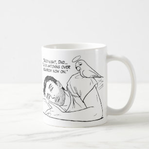 Caneca De Café Anjo-da-guarda para o pai