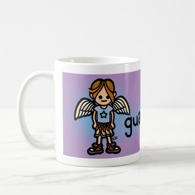 Caneca De Café anjo da manhã (chávena de café). (Esquerda)