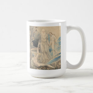 Caneca De Café Anjo da presença divina que traz a véspera a Ada