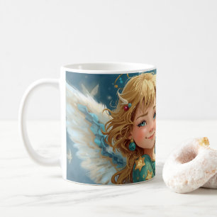 Caneca De Café Anjo de Natal