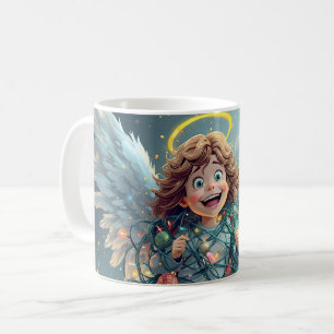Caneca De Café Anjo de Natal