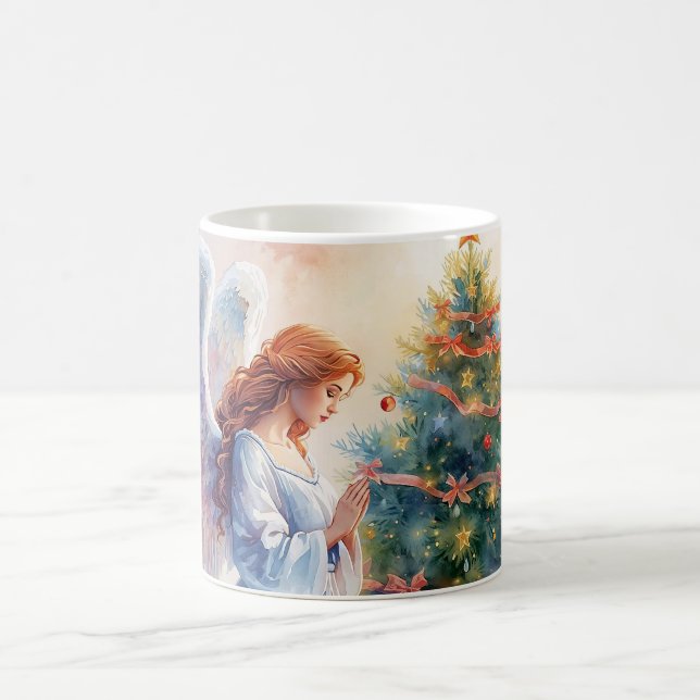 Caneca De Café Anjo de Natal (Centro)