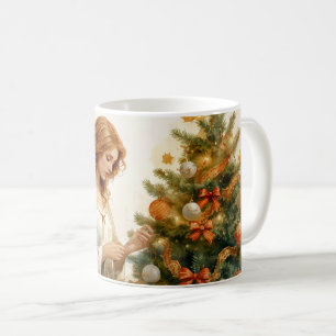 Caneca De Café Anjo de Natal