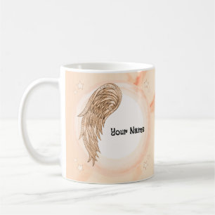 Caneca De Café anjo de uma asa